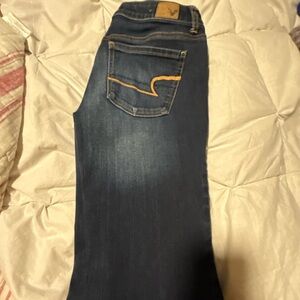 American Eagle Outfitters Dark Blue Boot Cut Jeans